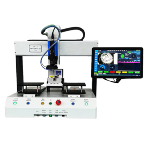 KWD-240T Desktop four axis visual automatic screw machine